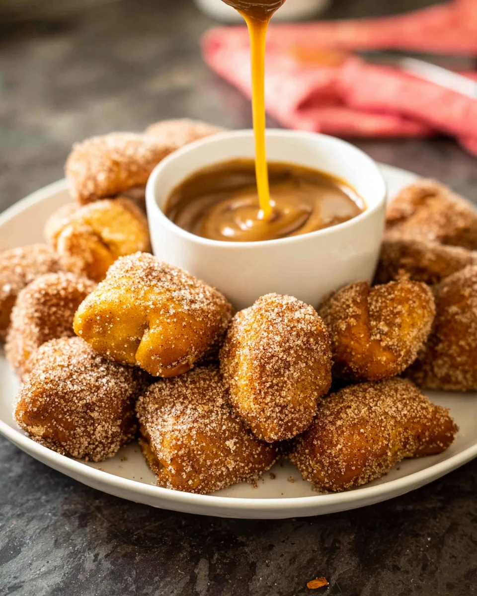 Pumpkin Spice Pretzel Bites