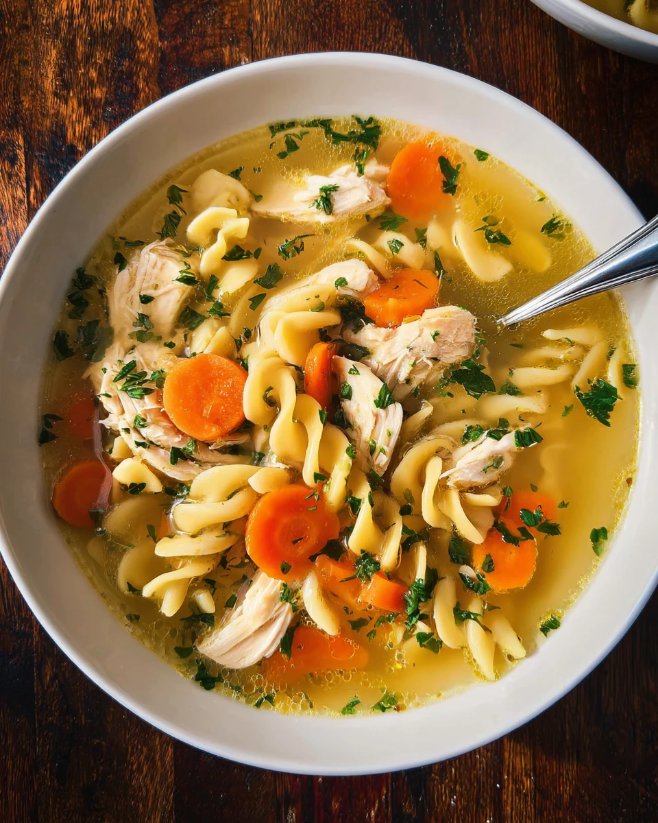 Rotisserie Chicken Noodle Soup