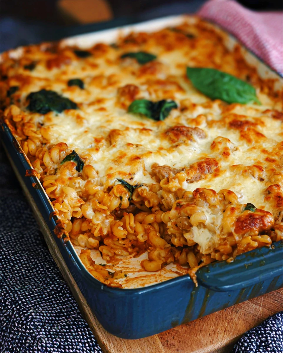 Sausage Pasta Bake