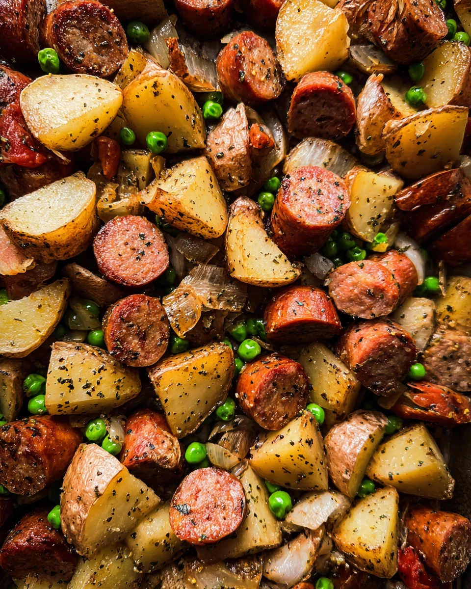 Sheet Pan Sausage and Potatoes