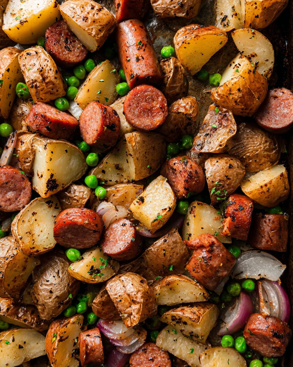 Sheet Pan Sausage and Potatoes