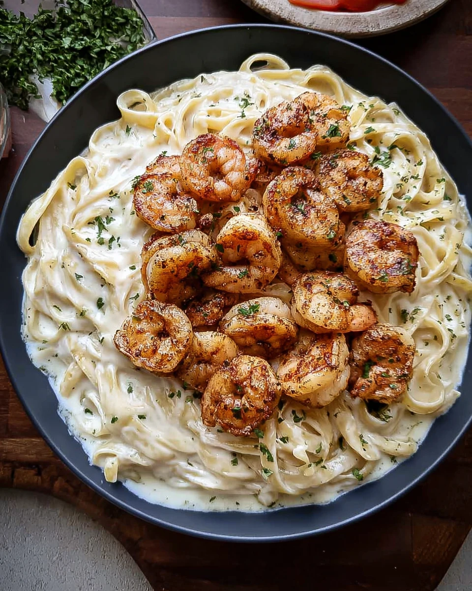 Shrimp Alfredo