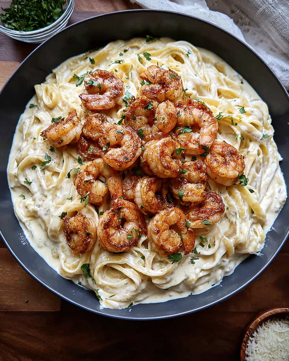Shrimp Alfredo