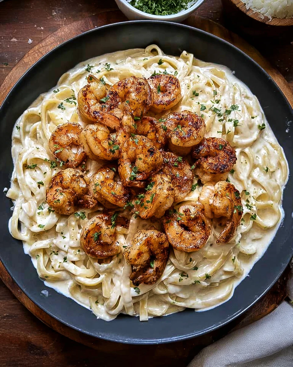 Shrimp Alfredo