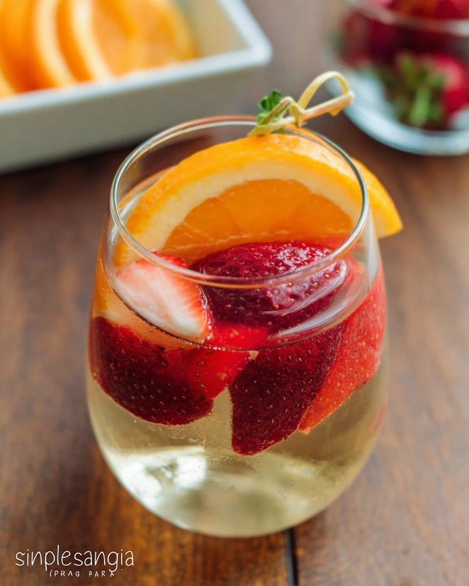 Single Serve Sangria for One