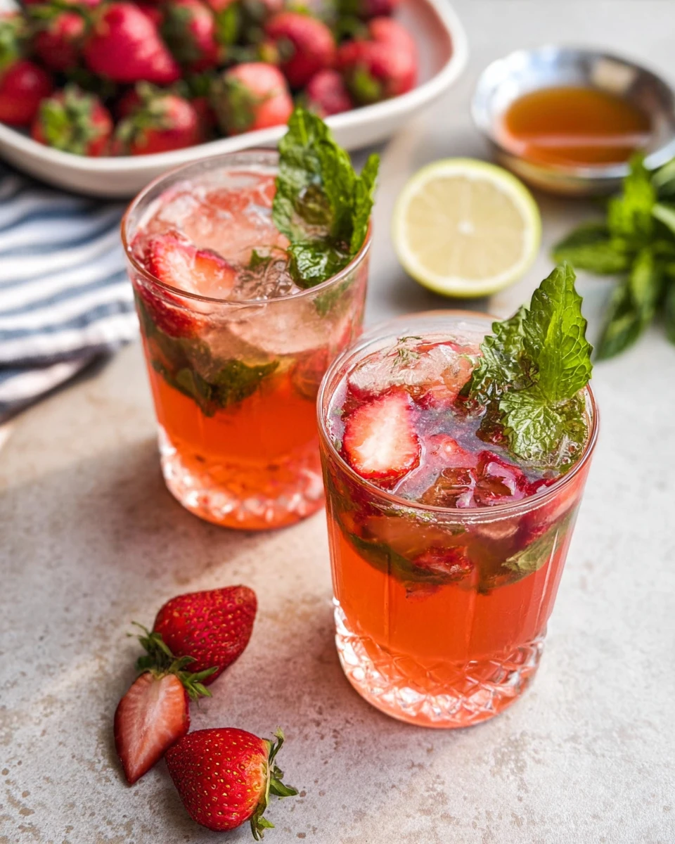 Strawberry Mojitos