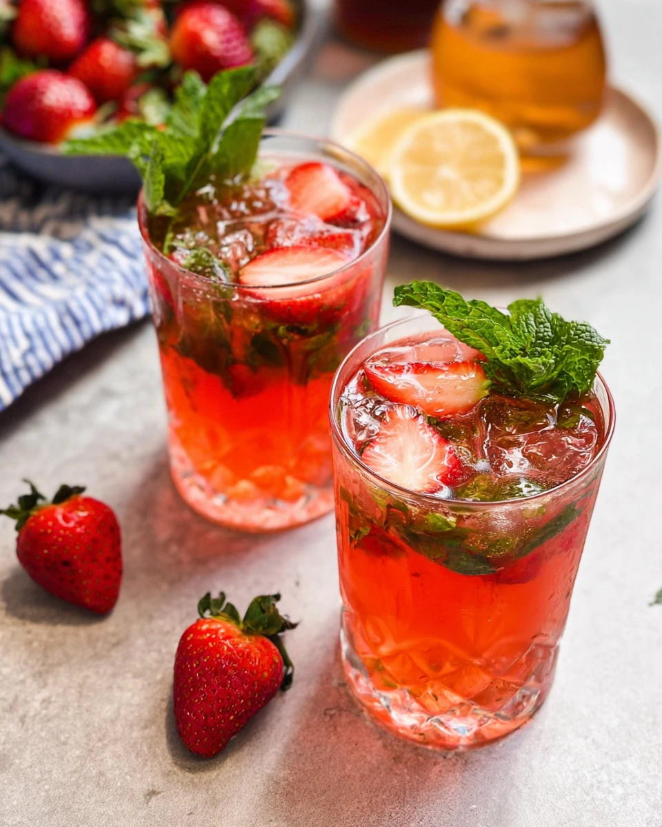 Strawberry Mojitos