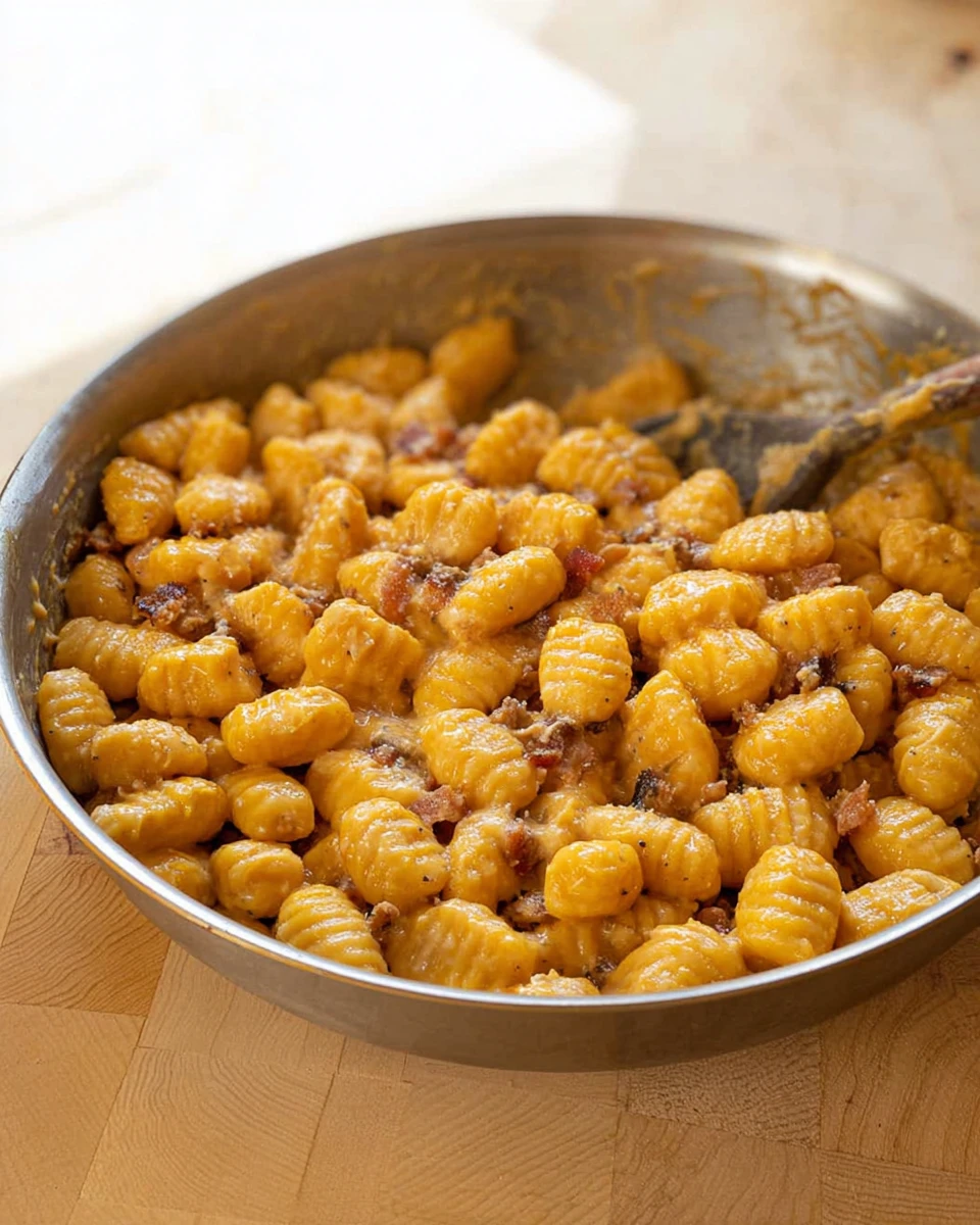 Trader Joe’s Creamy Pumpkin Gnocchi