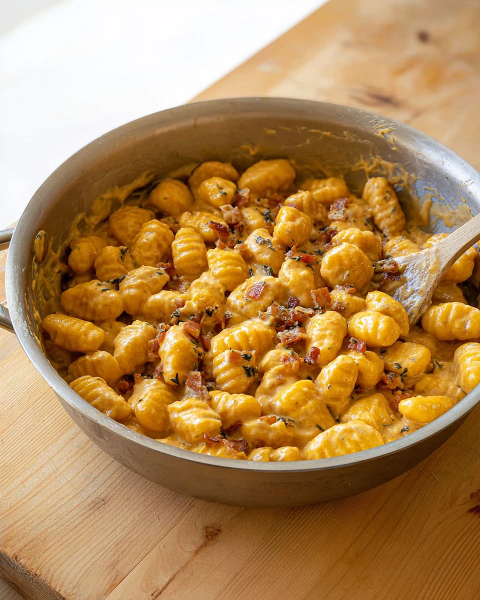 Trader Joe’s Creamy Pumpkin Gnocchi