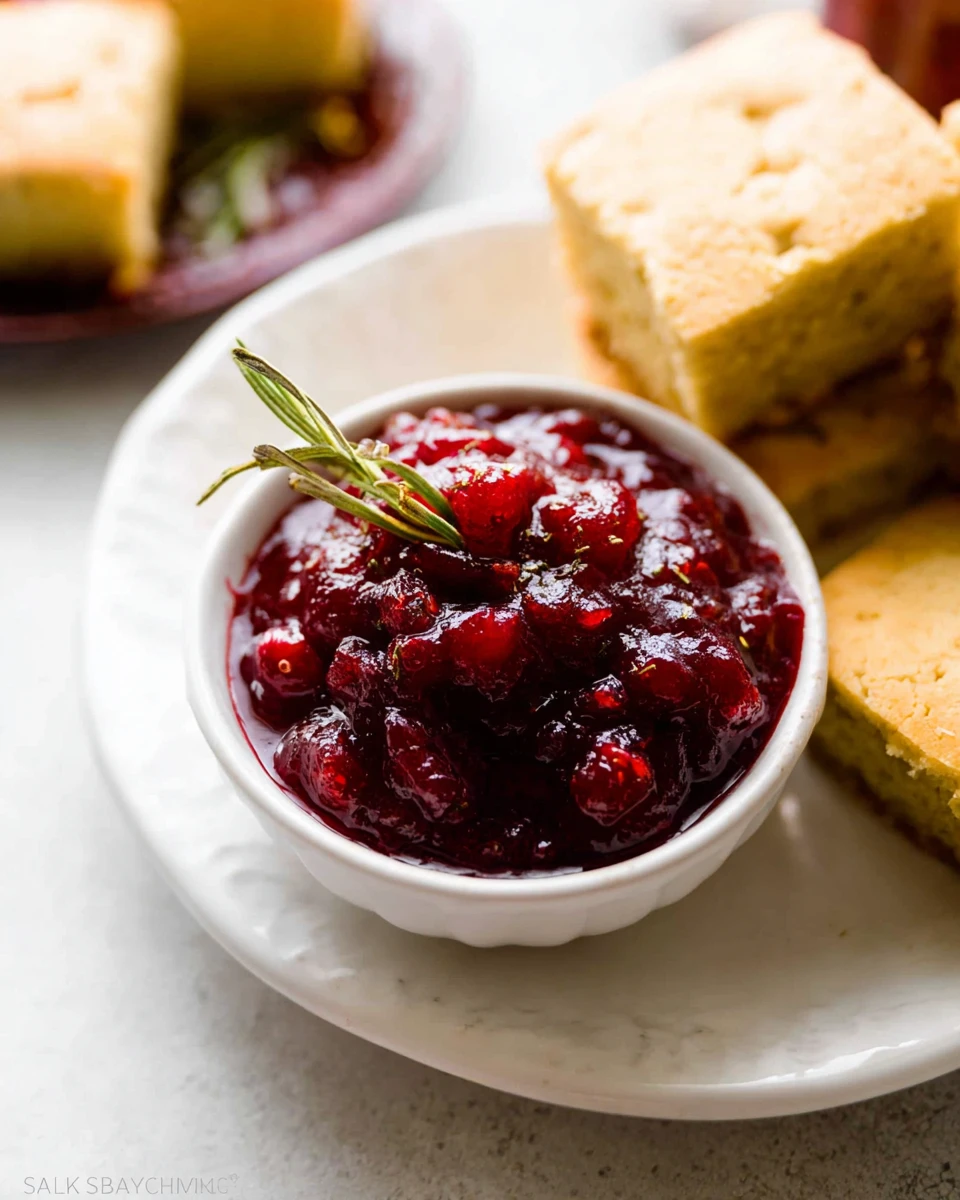 5-Ingredient Cranberry Sauce