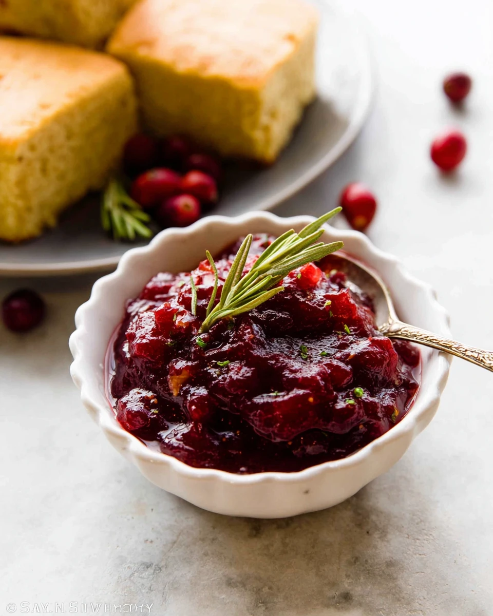 5-Ingredient Cranberry Sauce
