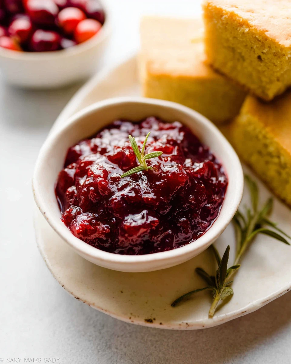 5-Ingredient Cranberry Sauce