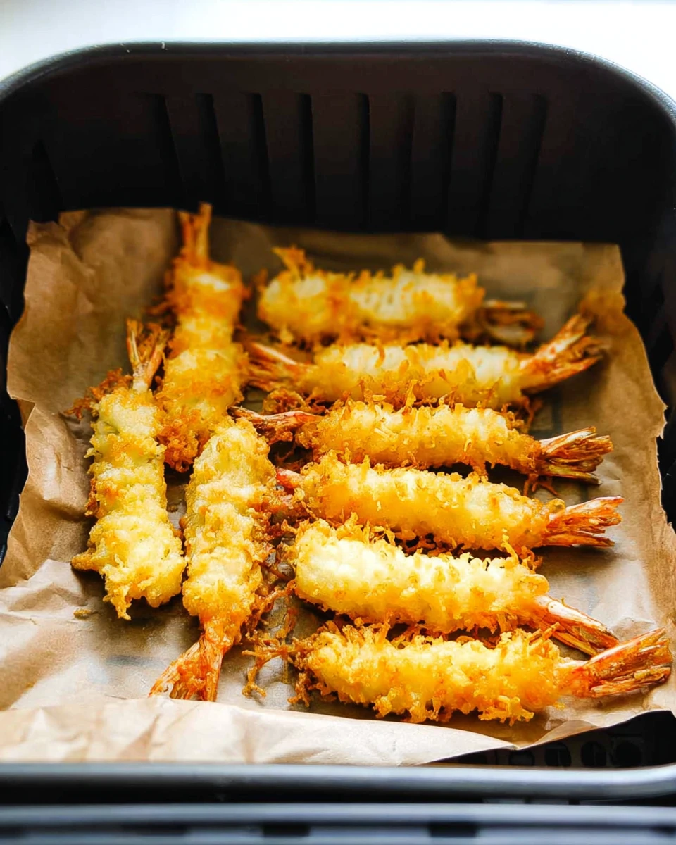 Air Fryer Frozen Tempura Shrimp