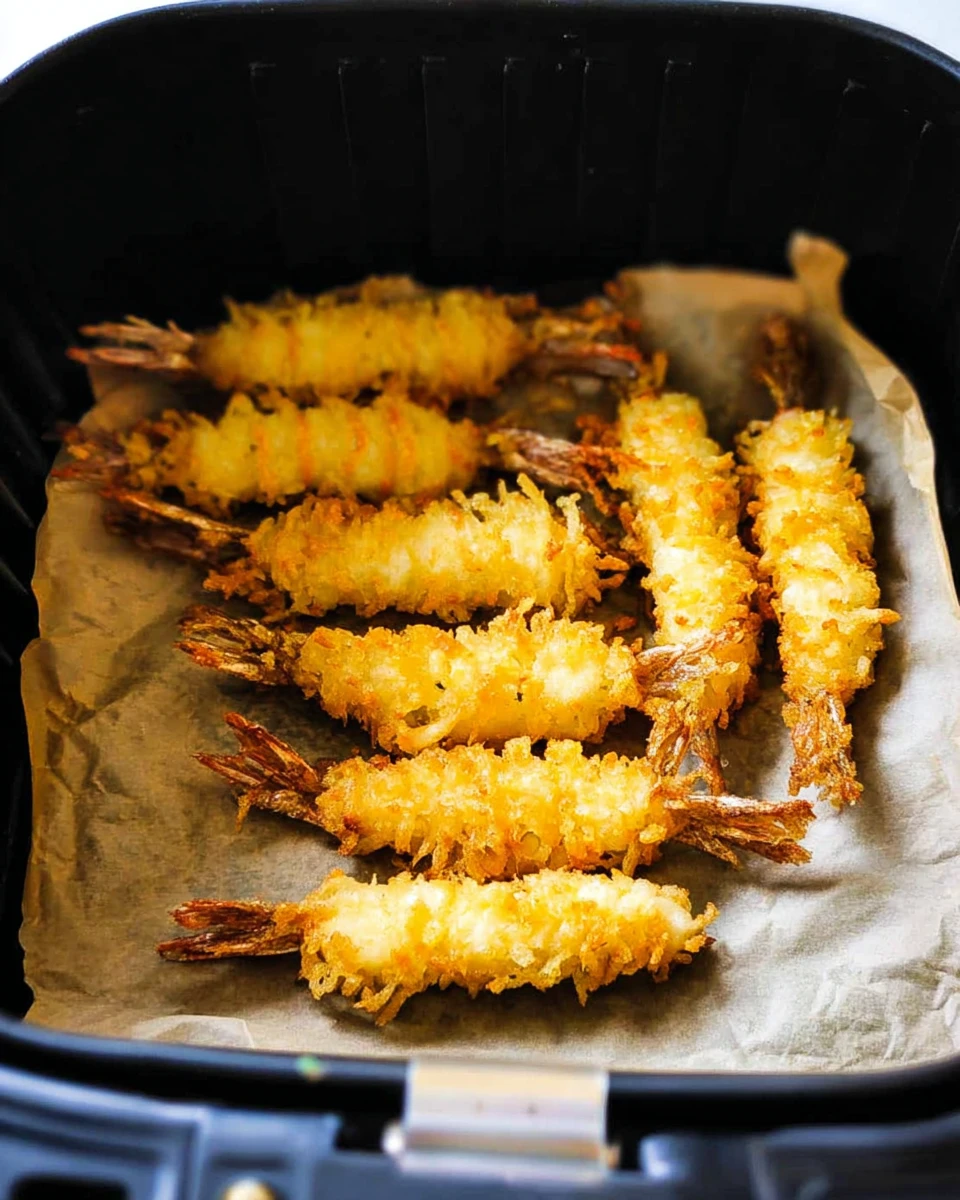 Air Fryer Frozen Tempura Shrimp