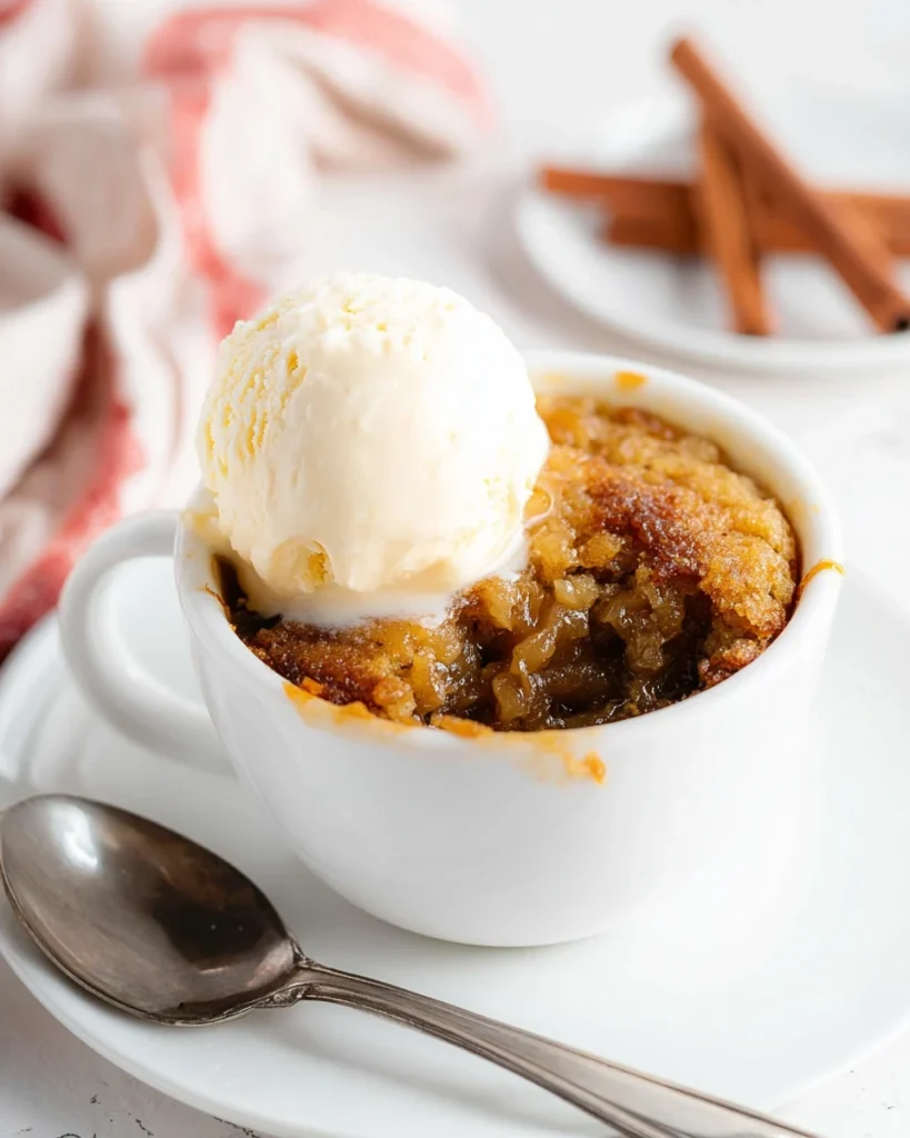 Apple Mug Cake