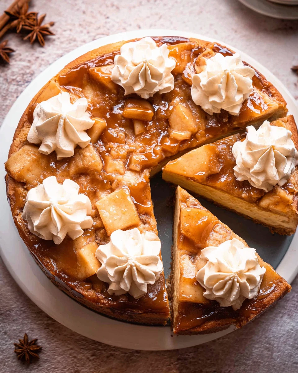 Apple Pie Cheesecake