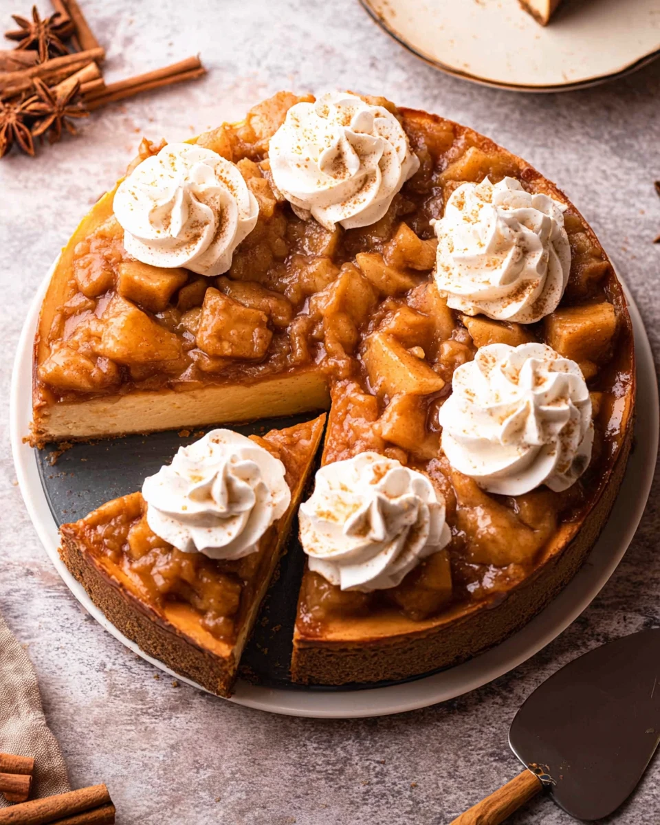 Apple Pie Cheesecake