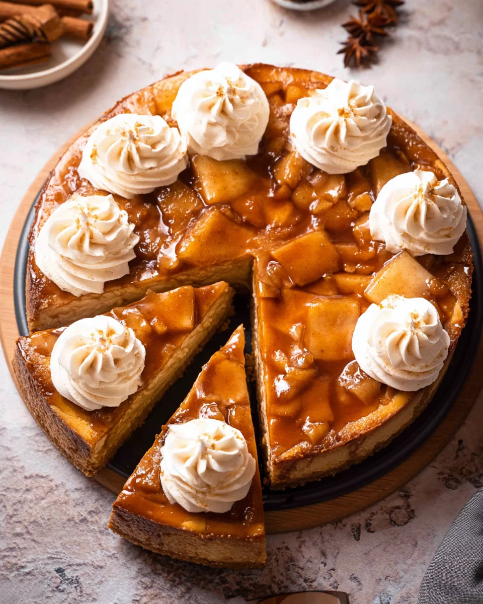 Apple Pie Cheesecake