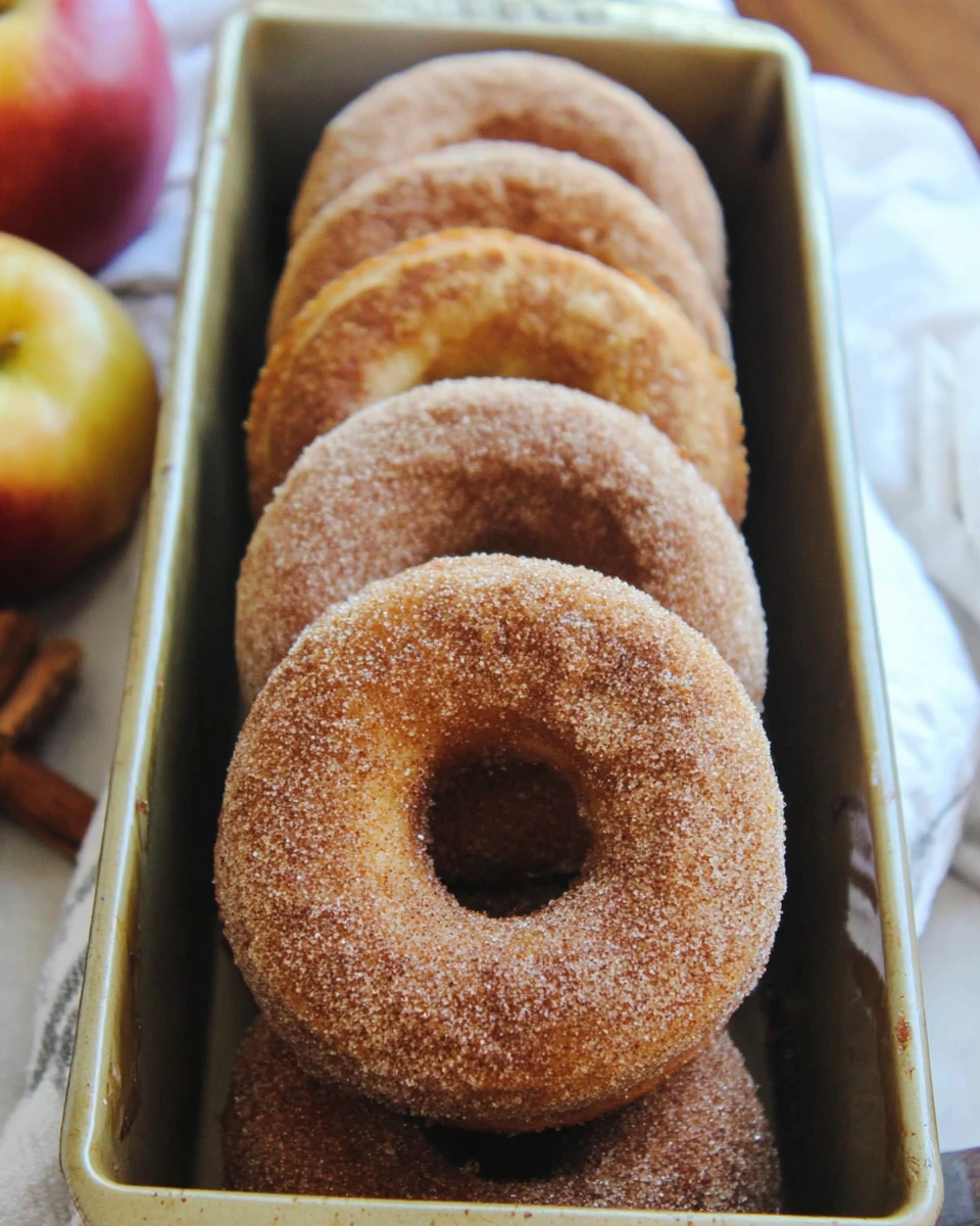 Baked Apple Cider Donuts