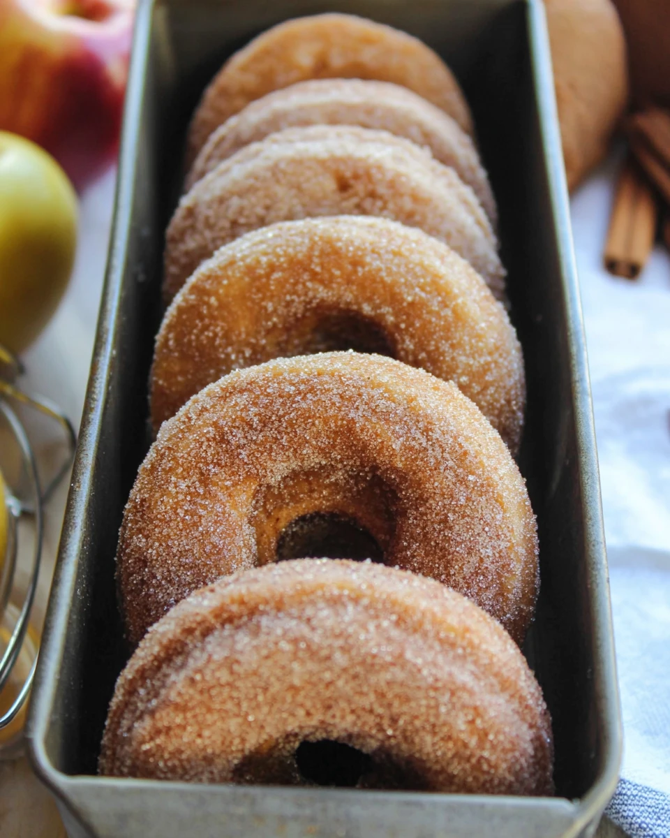 Baked Apple Cider Donuts