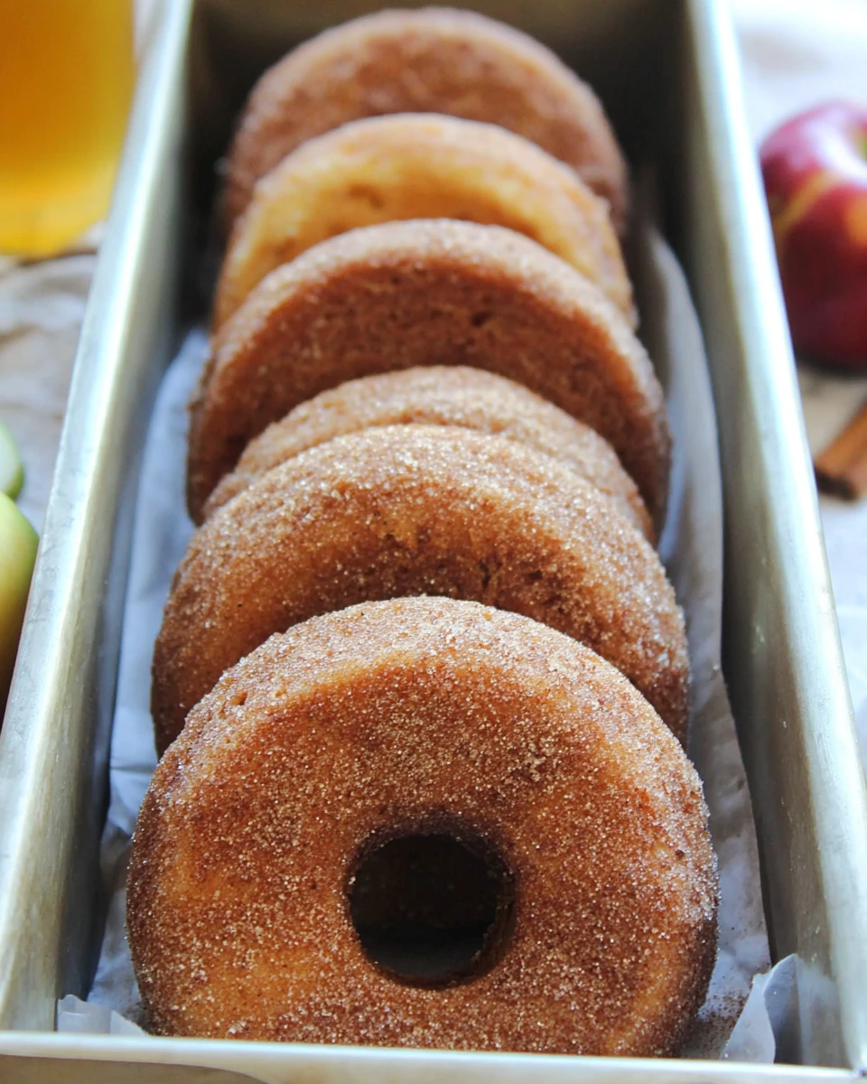 Baked Apple Cider Donuts