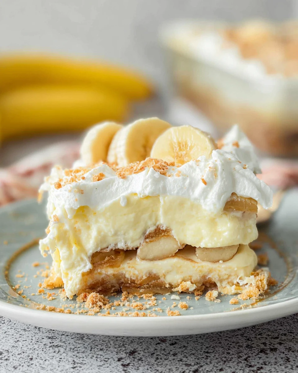 Banana Pudding Lasagna