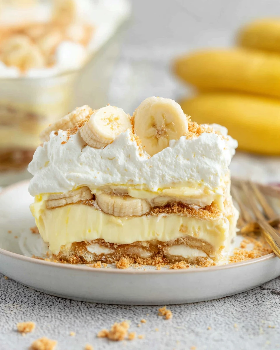 Banana Pudding Lasagna