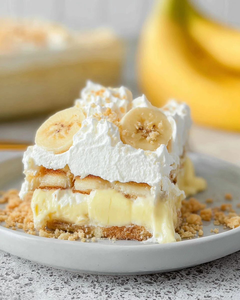 Banana Pudding Lasagna