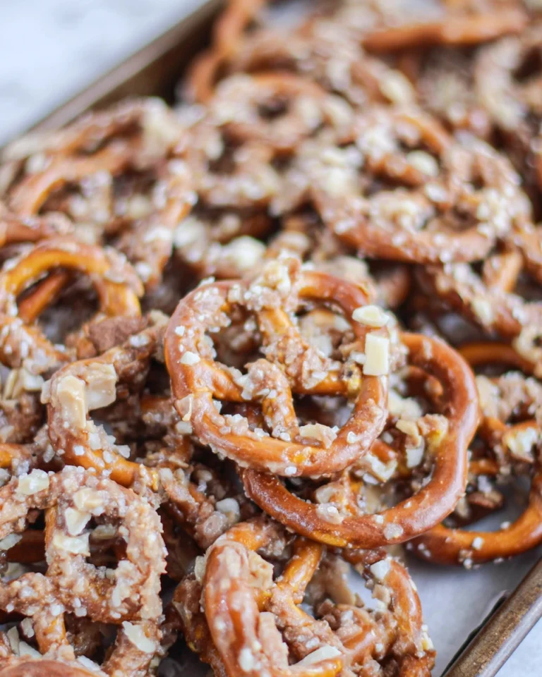 Butter Toffee Pretzels