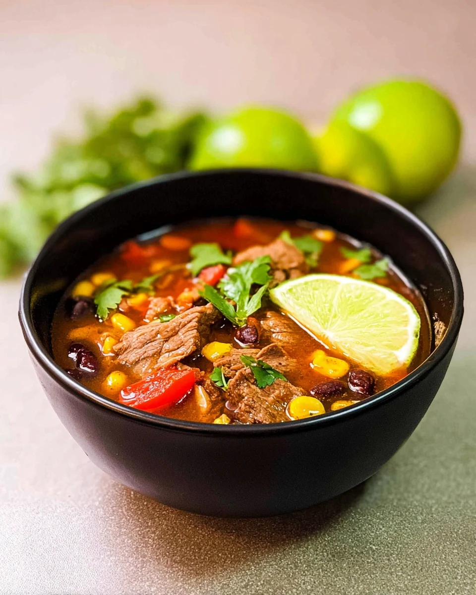 Carne Asada Soup