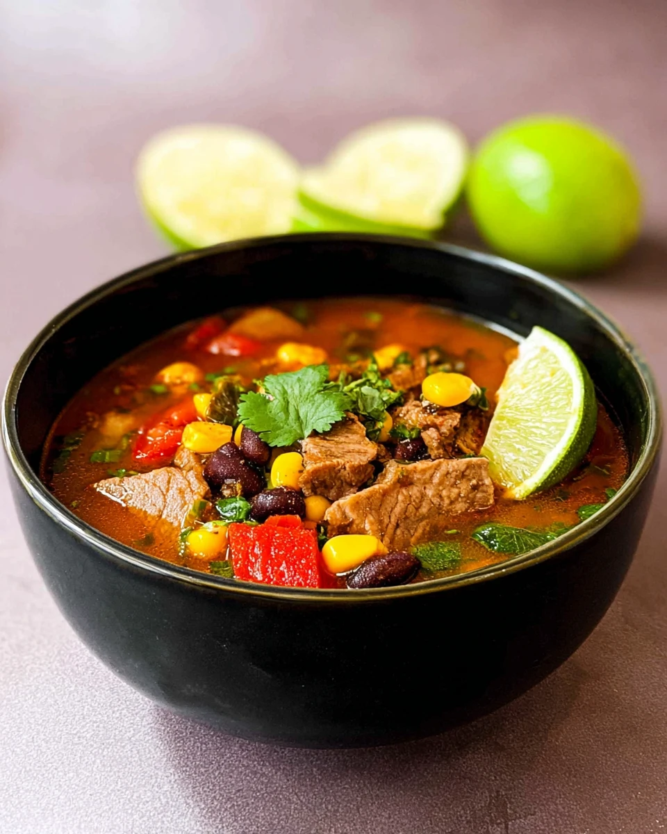 Carne Asada Soup