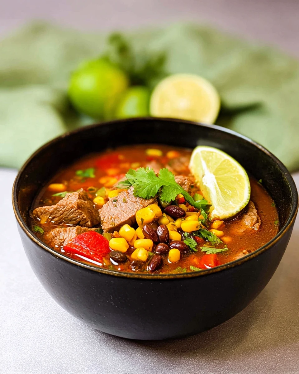 Carne Asada Soup