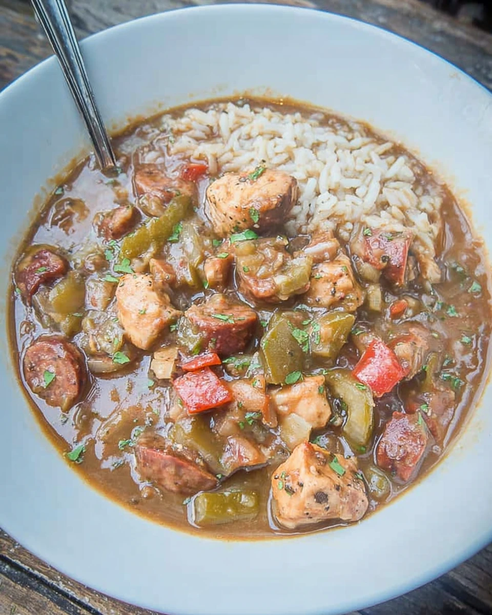 Chicken and Sausage Gumbo