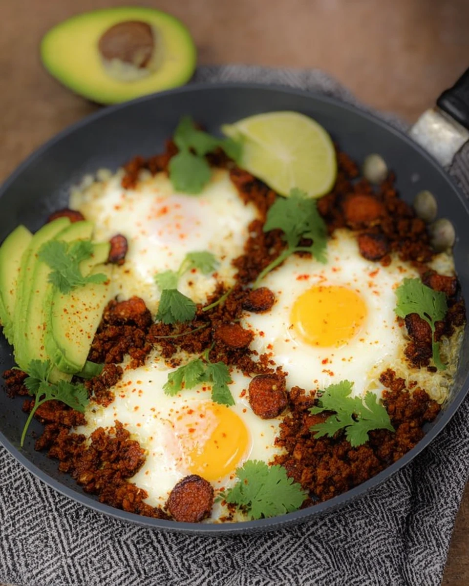 Chorizo and Eggs