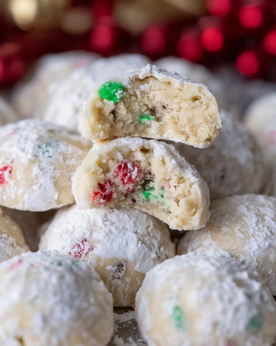 Christmas Snowball Cookies