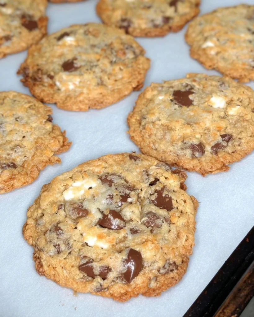 Corn Flake Coconut Chocolate Chip Cookies