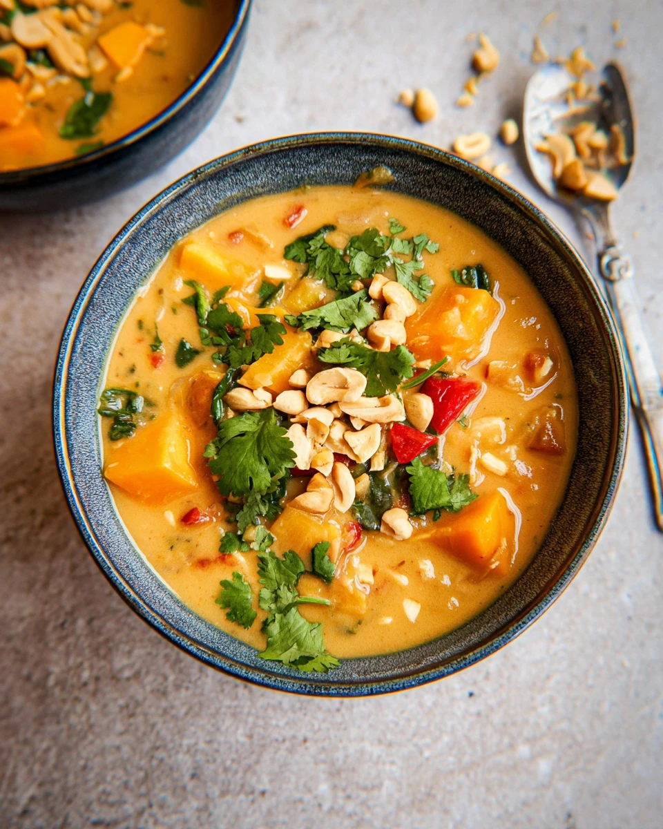 Cozy Sweet Potato & Peanut Stew