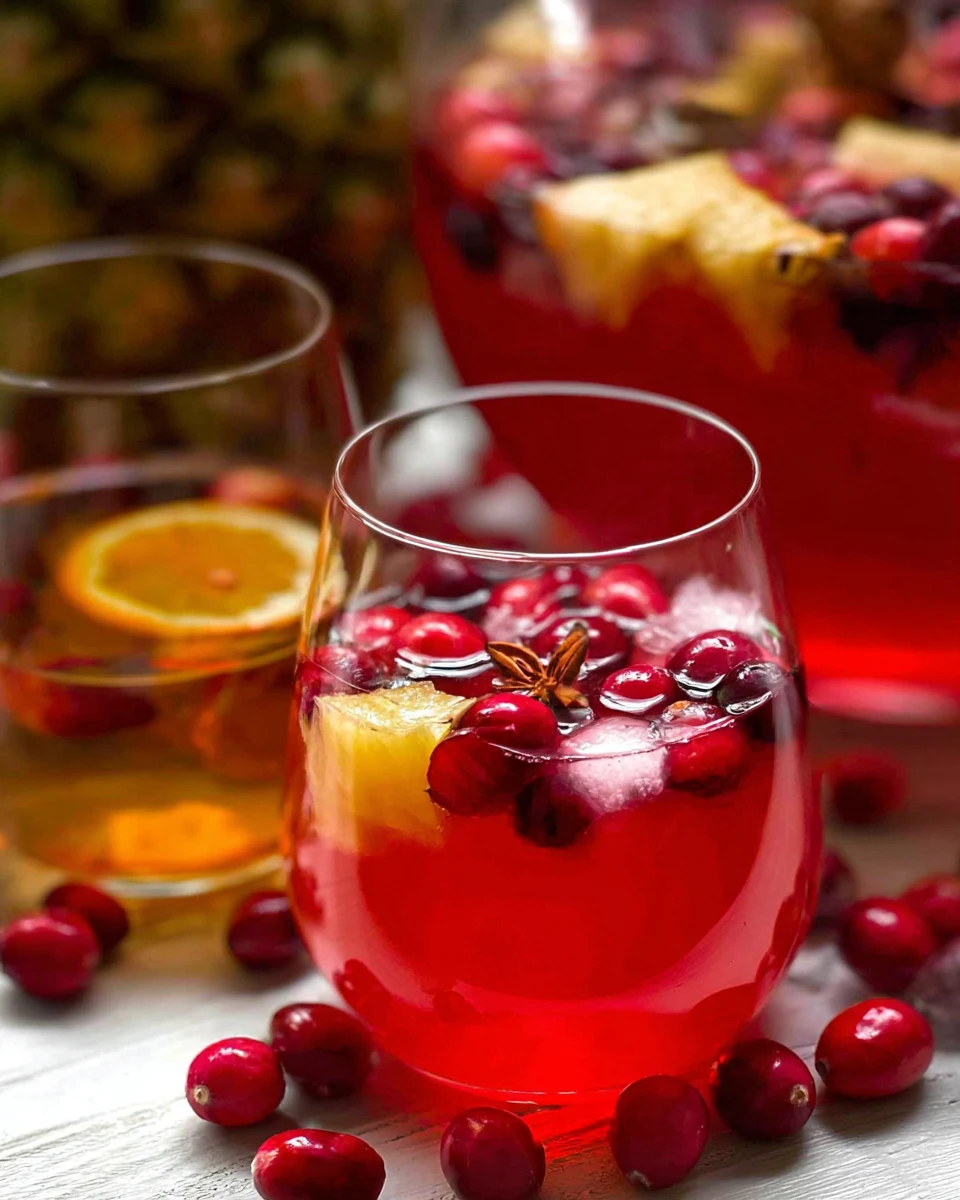 Cranberry Champagne Punch