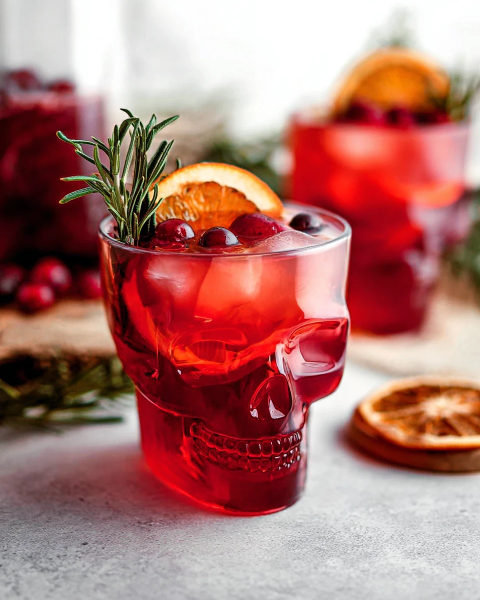 Cranberry Halloween Punch