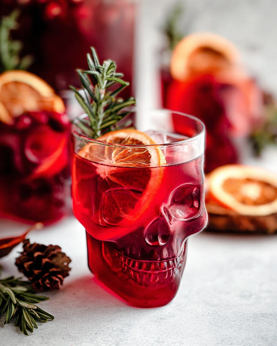 Cranberry Halloween Punch