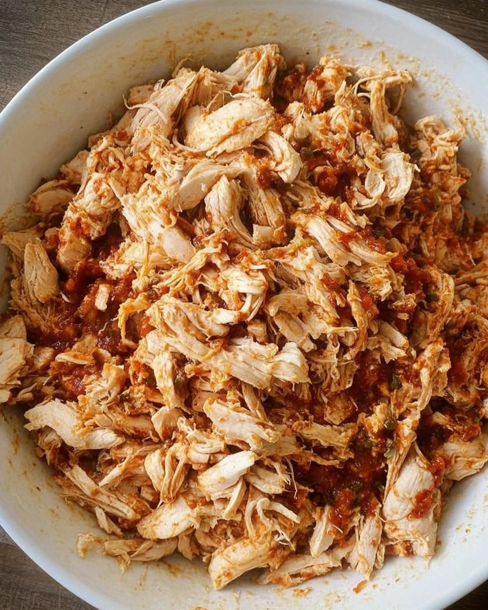 Crockpot Chicken Taco Meat
