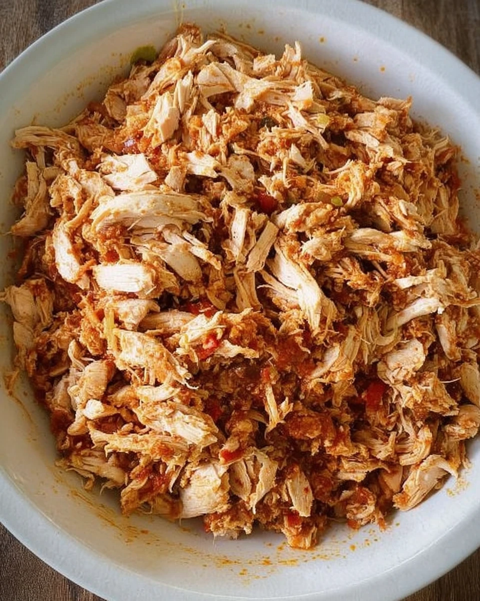 Crockpot Chicken Taco Meat