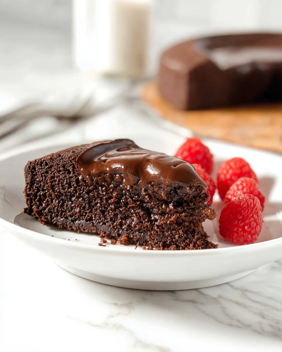 Flourless Chocolate Cake with Chocolate Ganache