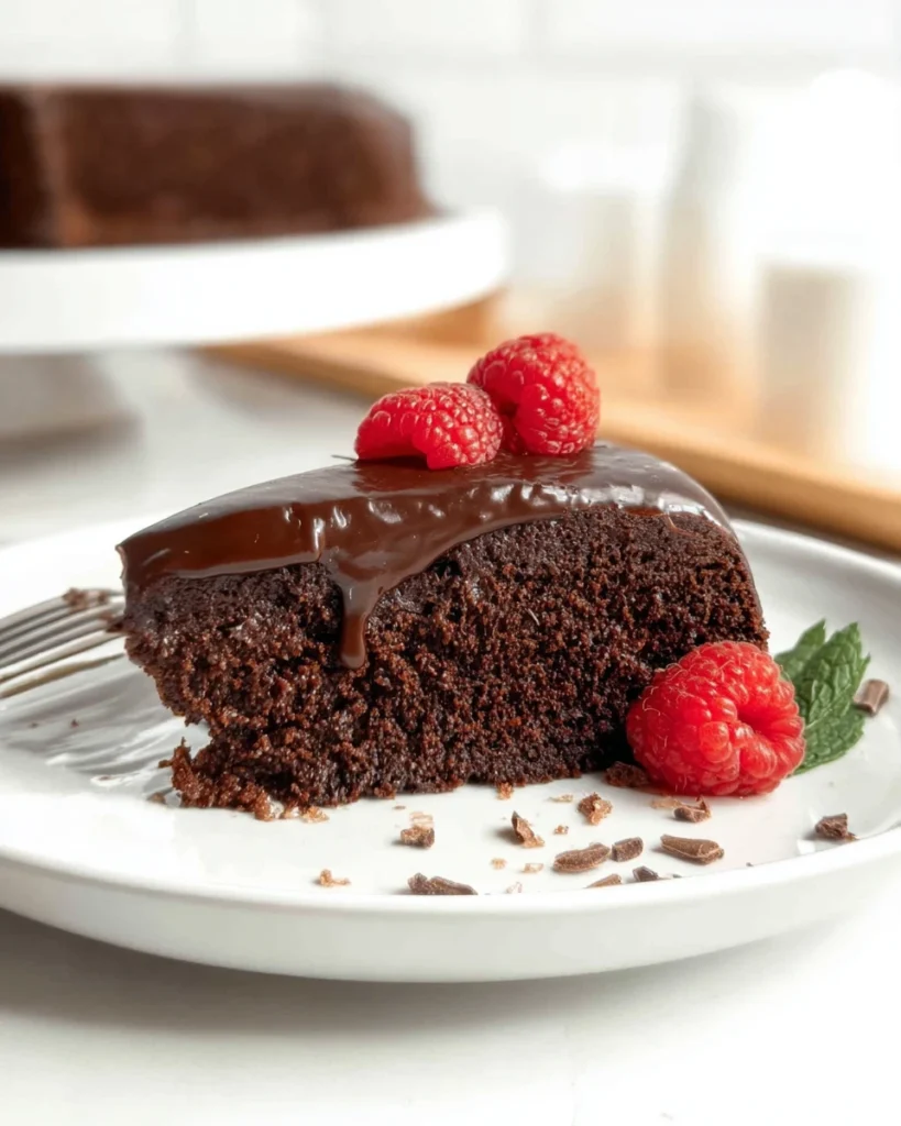 Flourless Chocolate Cake with Chocolate Ganache
