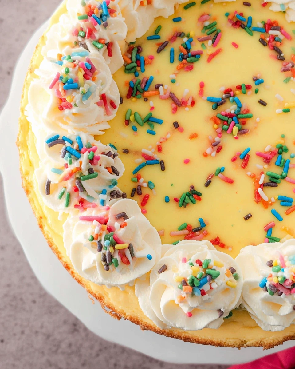 Funfetti Birthday Cheesecake