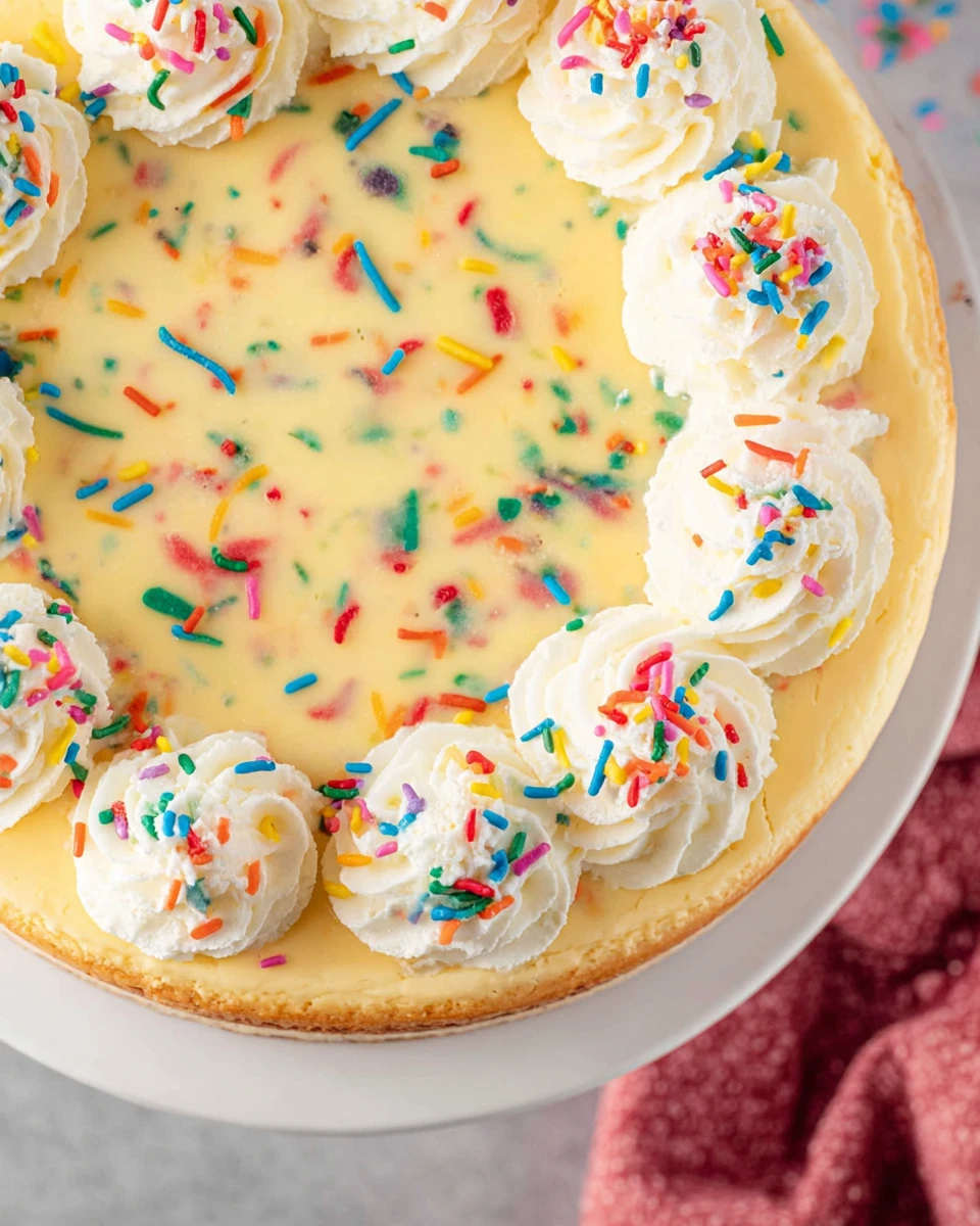 Funfetti Birthday Cheesecake