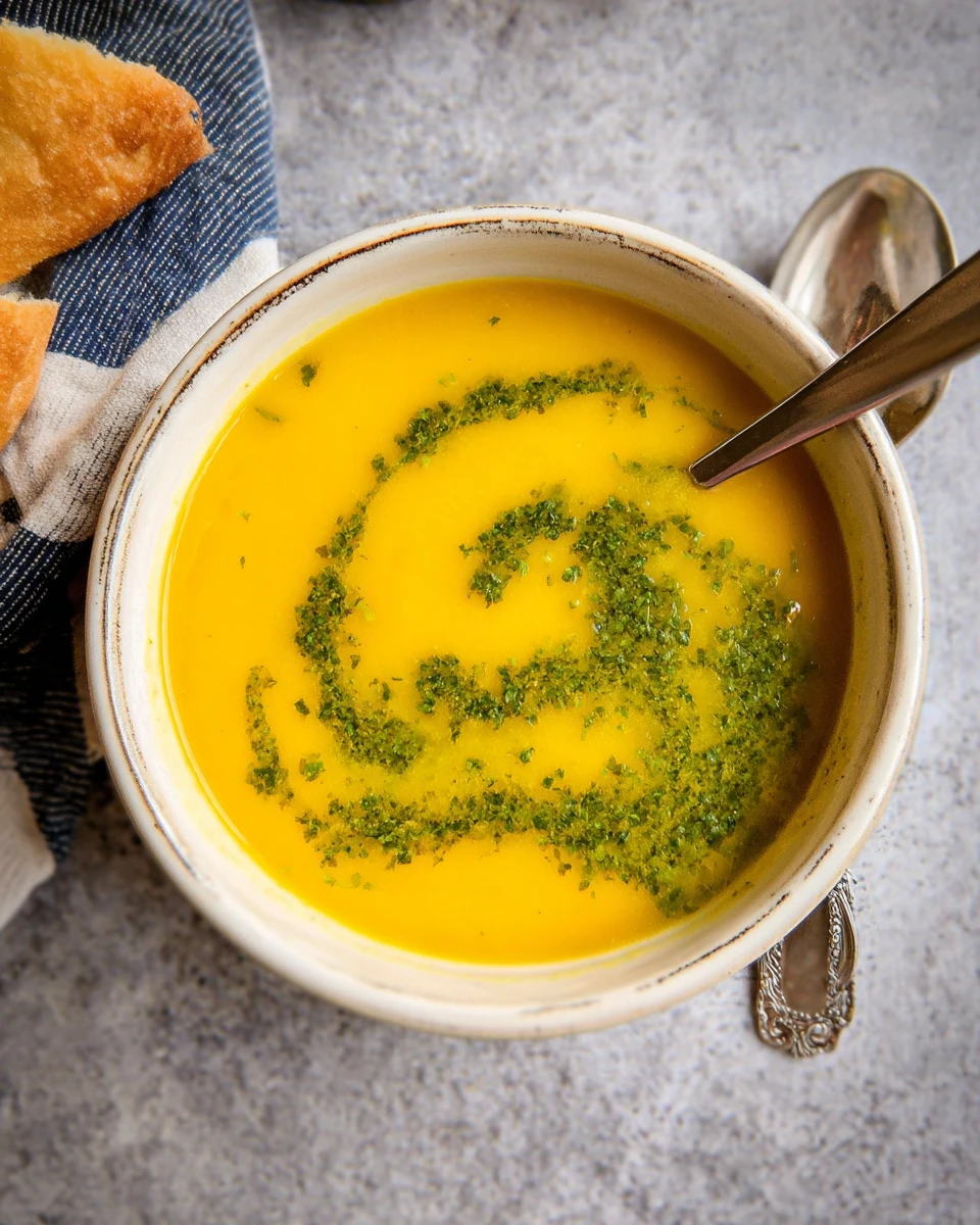 Garden-Fresh Yellow Squash Soup