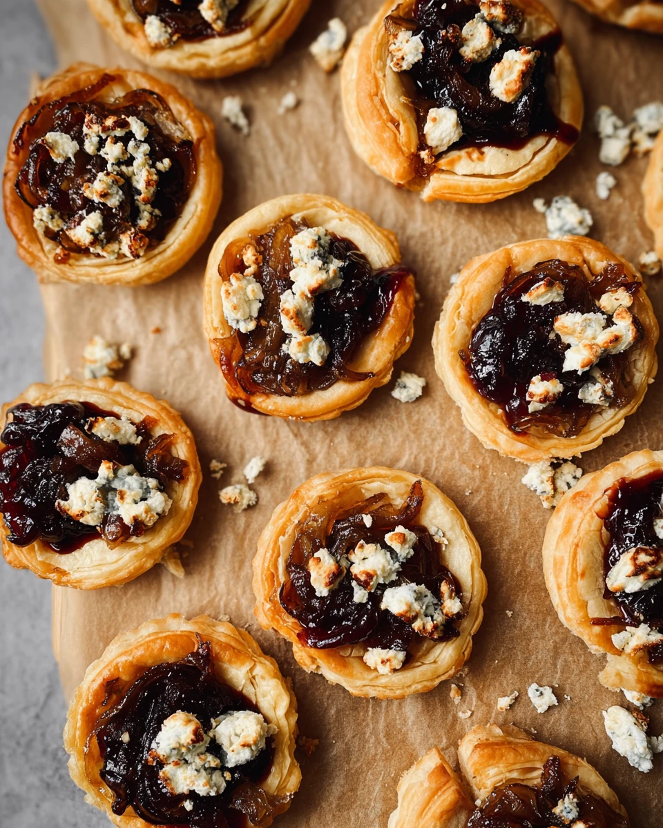 Goat Cheese & Caramelized Onion Tarts