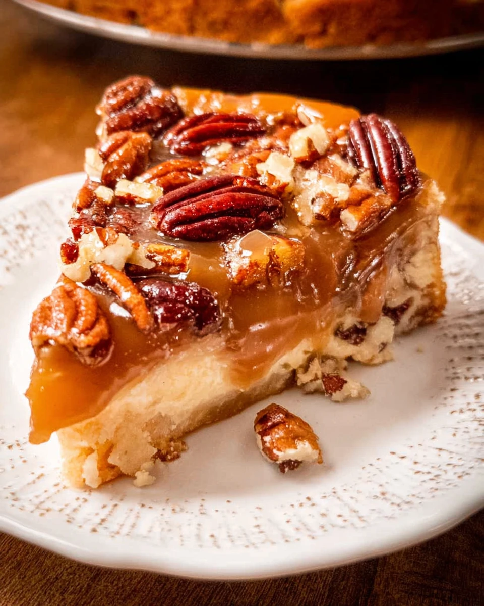 Gooey Butter Pecan Cake