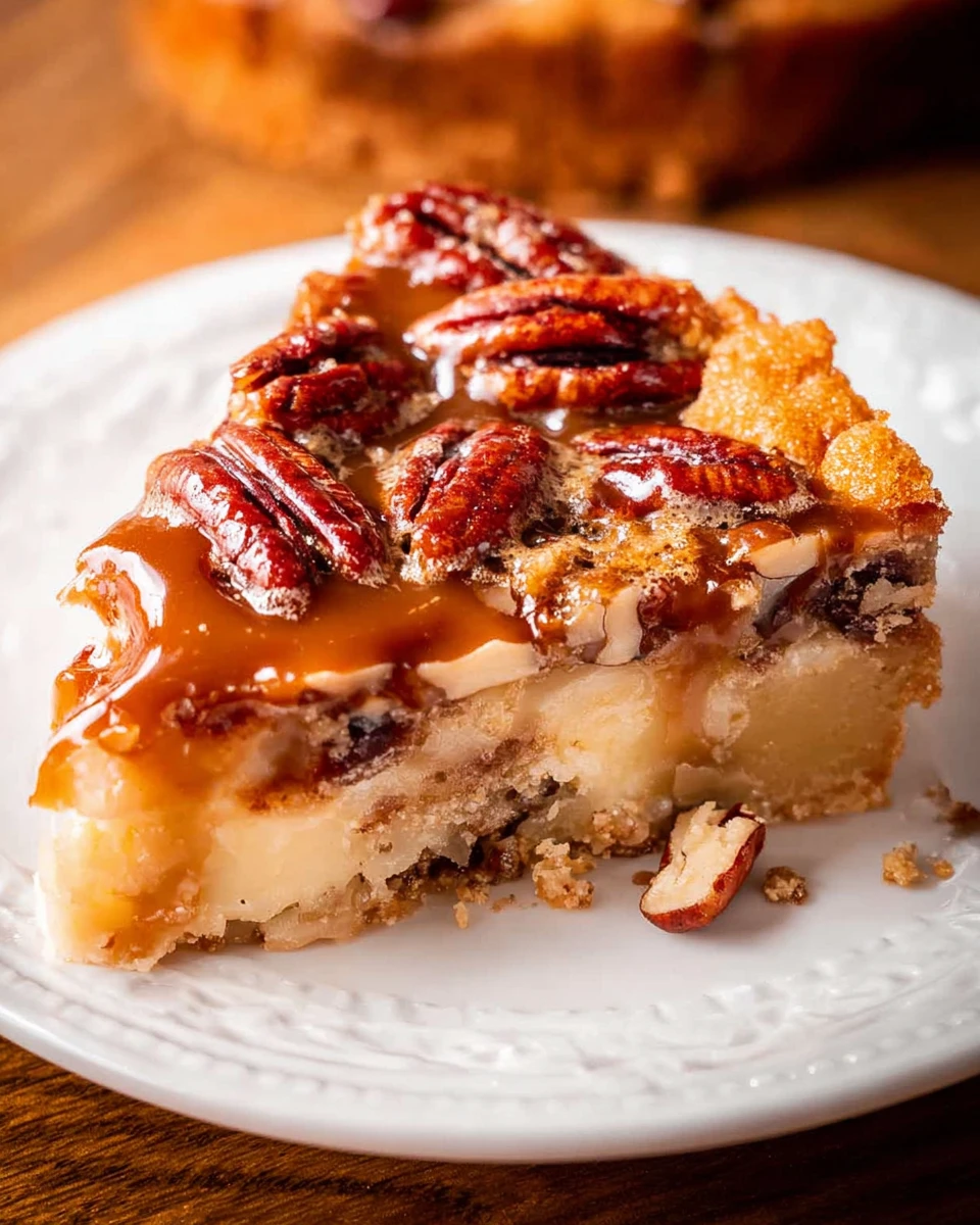 Gooey Butter Pecan Cake
